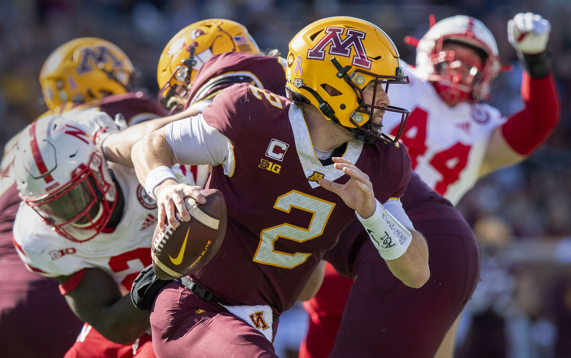 Nebraska vs. Minnesota, 10.16